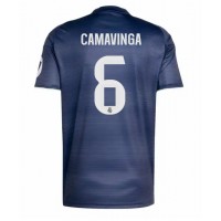 Real Madrid Eduardo Camavinga #6 Vonkajší futbalový dres 2025-26 Krátky Rukáv